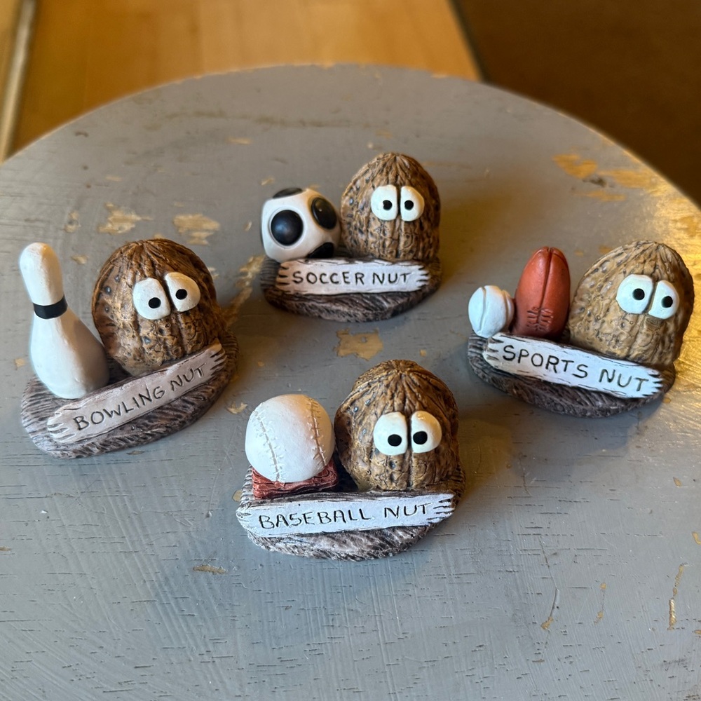 New- Your choice of one Novelty Nut Figurines Hilarious Adorable and Fun - Picture 12 of 14